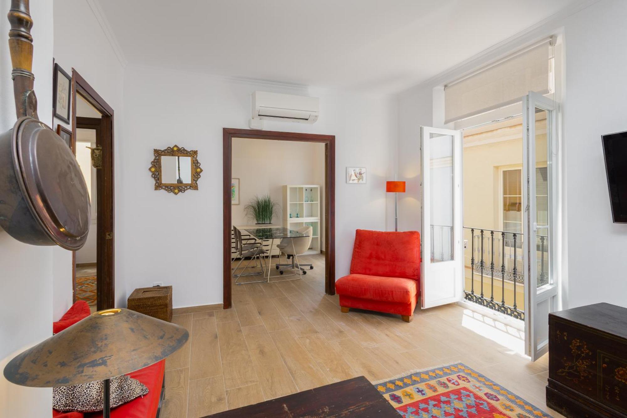 C92 - Rustic Two Bedrooms Apartment With Terrace Malaga Exterior photo
