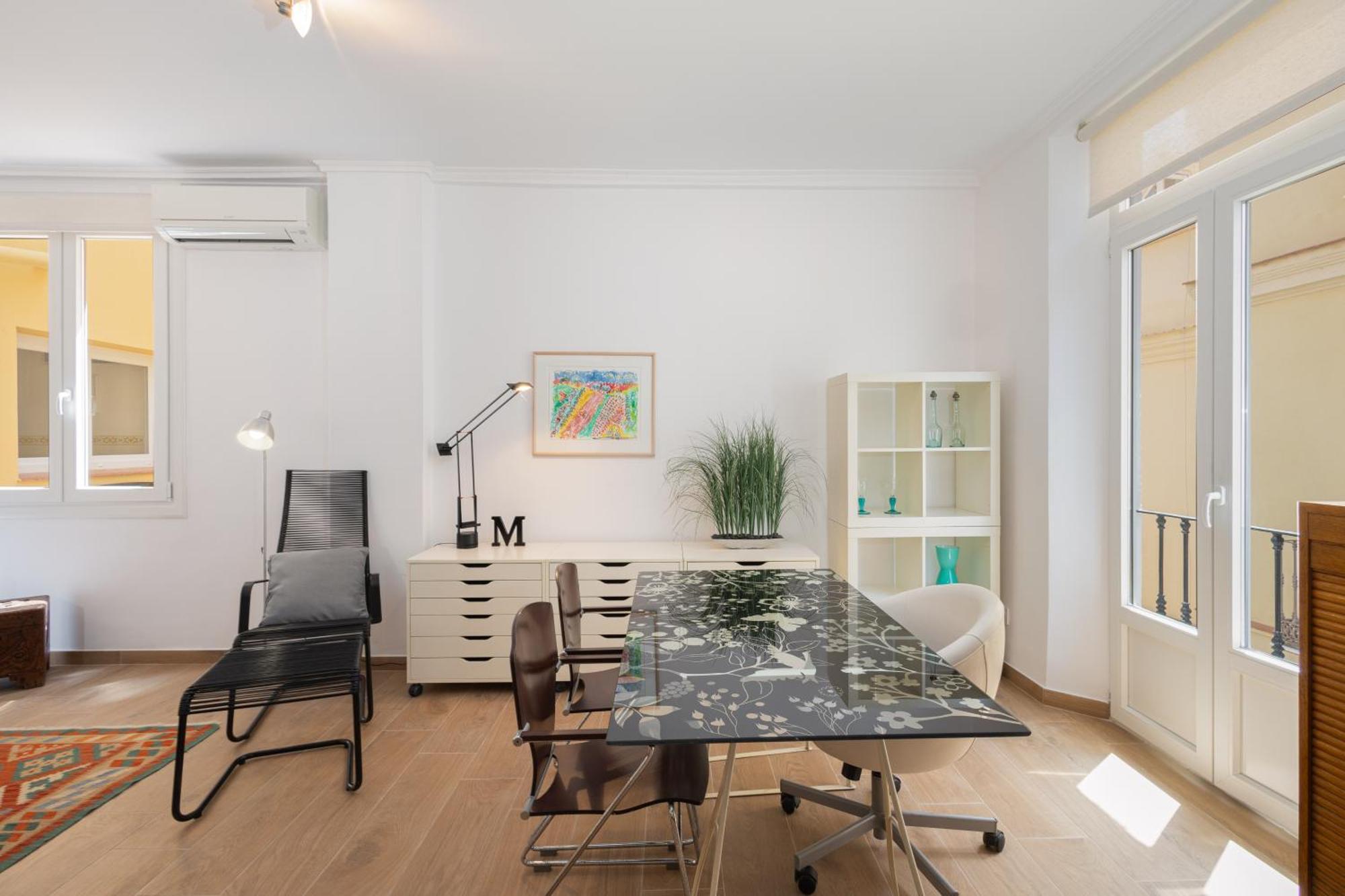 C92 - Rustic Two Bedrooms Apartment With Terrace Malaga Exterior photo